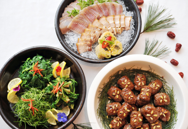 Southern province cuisines at Grand Hilton Seoul