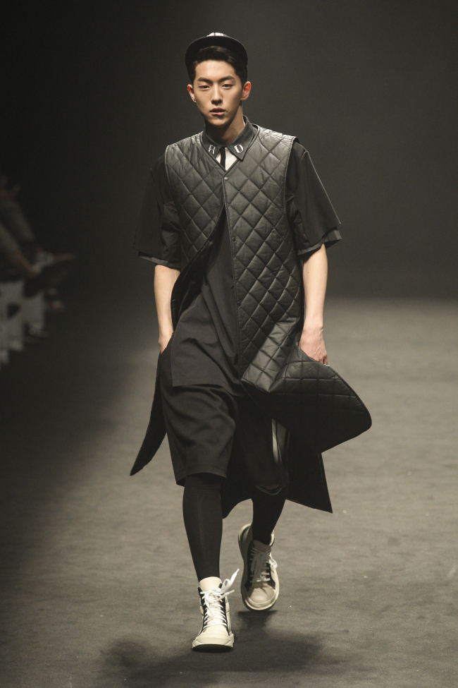 2014 FW 서울패션위크에 선보인 강동준, 이병대의 ‘RE.D’[사진제공=서울패션위크]