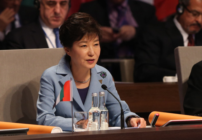 President Park Geun-hye.
Park Hyun-koo/The Korea Herald