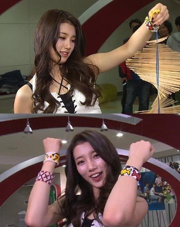 수지(배수지/가수/영화배우/미쓰에이/JYP엔터테인먼트)
미쓰에이 멤버 수지가 미모로 아마존 원주민들의 마음까지 사로잡았다.