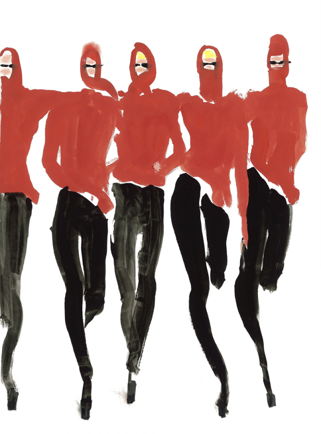 Tony Viramontes - Halston Knit Wear.1983. [사진제공=삼성에버랜드 패션부문]