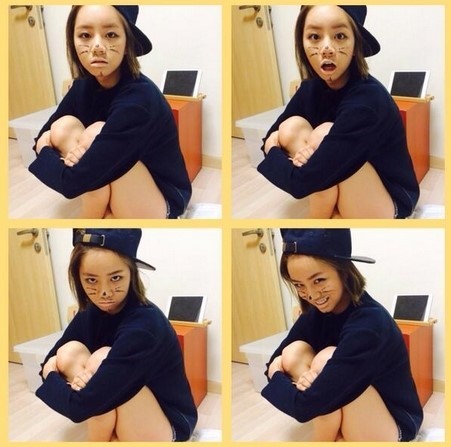 혜리(이혜리/가수/탤런트/걸스데이)
걸스데이 혜리가 얼굴 낙서 사진으로 누리꾼들의 웃음을 자아냈다.