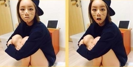 혜리(이혜리/가수/탤런트/걸스데이)
걸스데이 멤버 혜리가 고양이 낙서를 한 사진으로 눈길을 끌고 있다.