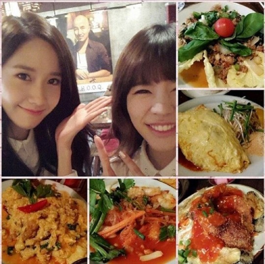 윤아(좌부터/임윤아/가수/탤런트/소녀시대),써니(이순규/가수/소녀시대)
소녀시대 멤버 윤아 써니의 이태원 데이트 사진이 공개됐다.