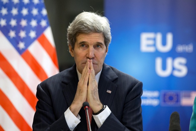U.S. Secretary of State John Kerry.    AP-Yonhap