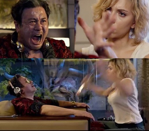 최민식(좌부터/영화배우),스칼렛요한슨(ScarlettJohansson/영화배우)
배우 최민식의 할리우드 진출작으로 화제가 된 ‘루시’의 예고편이 공개됐다.