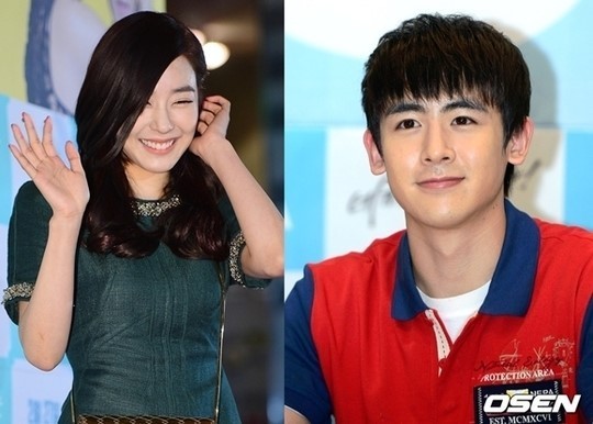 걸그룹 소녀시대 멤버 티파니와 2PM 멤버 닉쿤이 열애 사실을 공식 인정했다. (사진: osen)