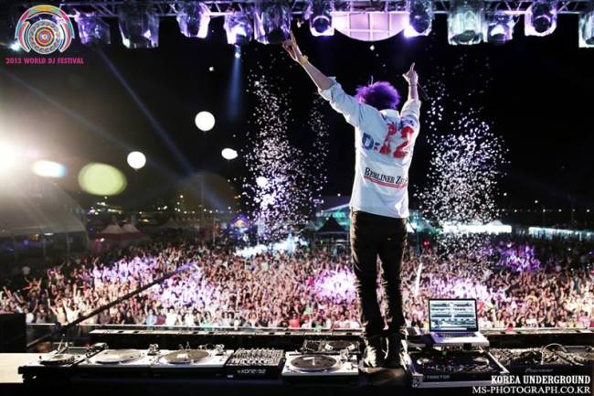 A scene from the 2013 World DJ Festival. WDJF Facebook