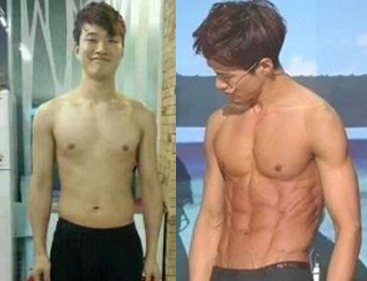 김기리(개그맨)
개그맨 김기리가 탄탄한 등근육을 선보여 화제가 된 가운데, 트레이닝 전후 사진이 공개돼 눈길을 끌었다.