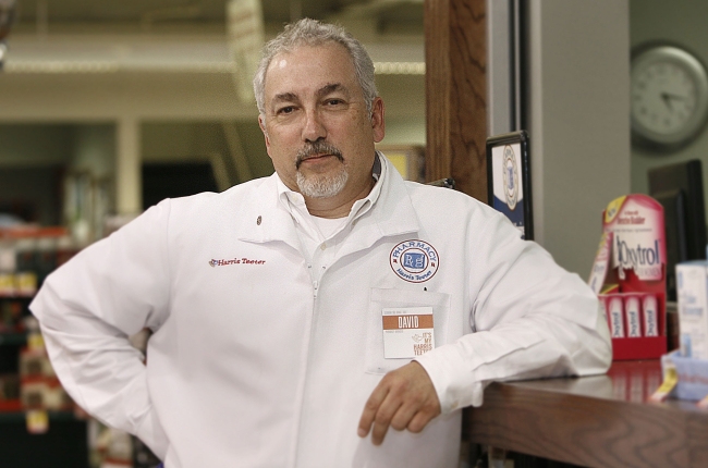 David Perry, the pharmacy manager at the Harris Teeter grocery store, independently published two thrillers, “The Cyclops Conspiracy” and “Second Chance.”   Newport News Daily Press/MCT