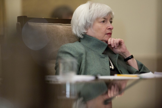 Janet Yellen, chair of the U.S. Federal Reserve.   Bloomberg