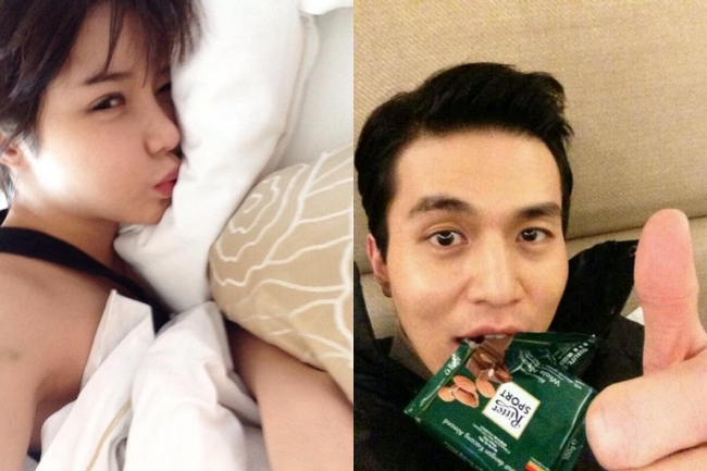 박봄(좌부터/가수/2NE1),이동욱(탤런트/영화배우)
그룹 2NE1의 박봄이 ‘룸메이트’ 이동욱을 응원하는 글을 올려 화제다.
[사진출처=박봄 트위터]