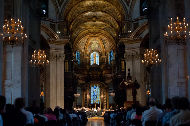 St. Paul’s Cathedral is one of the main venues of the City of London Festival. This year’s festival, which runs from June 22 to July 17, will feature 10 Korean cultural performances, including a concert at the cathedral by maestro Chung Myung-whun and the London Symphony Orchestra.   City of London Festival