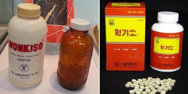 추억의 명약 ‘원기소’ ‘이명래고약’ ‘비나폴로’ 등이 속속 돌아오고 있다. 하나같이 반세기 이상 지난 브랜드들인지라 중장년층의 관심을 끌게 한다.
(사진설명 50∼100년 된 제약 올드 브랜드들이 돌아오고 있다. 각각 ‘원기소’,‘이명래고약’,‘비나폴로’ 구제품(좌)과 신제품)