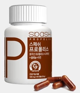 연령별, 성별 맞춤 비타민 브랜드로 유명한 스페쉬의 프로폴리스는 항산화 작용에 도움을 줄 수 있는 플라보노이드의 식약처 기준량을 간편하게 섭취하여 건강 관리에 효과적이다.