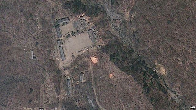 North Korea’s nuclear test site in Punggye-ri (AP-Yonhap)