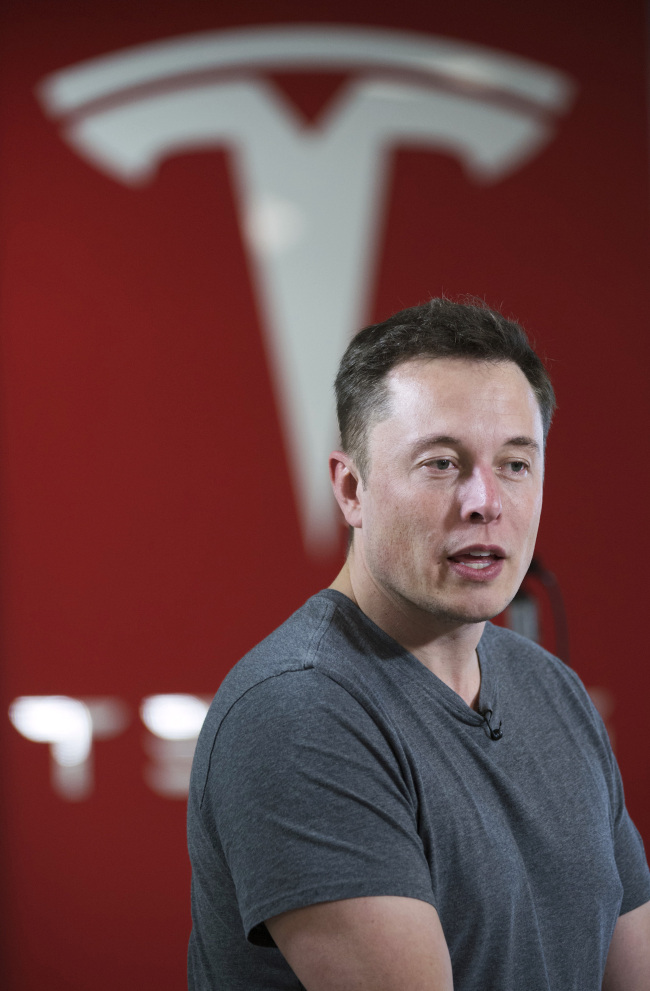 Elon Musk.   Bloomberg