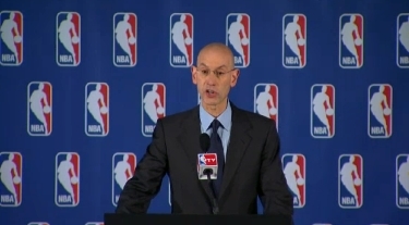 애덤 실버 NBA 커미셔너. 사진=방송캡처