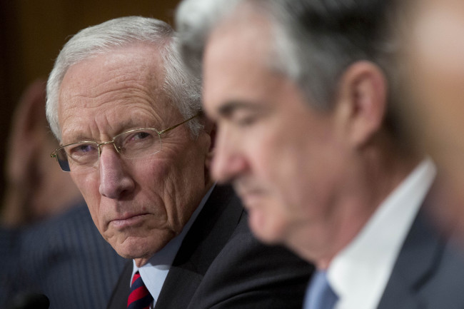 Stanley Fischer.   Bloomberg