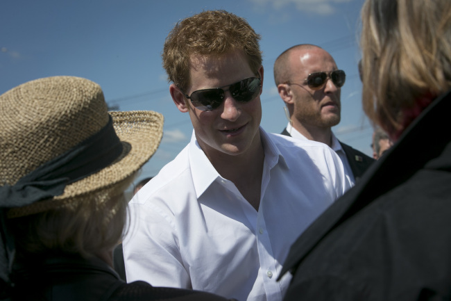 Prince Harry.    Bloomberg
