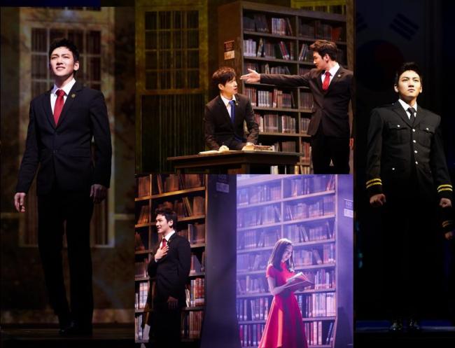 Ji Chang-wook performs in musical "The Days." [Glorious Entertainment]