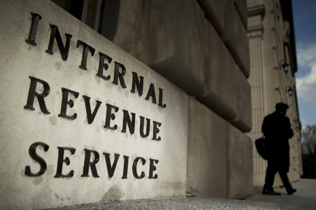 The Internal Revenue Service headquarters stands in Washington, D.C.   Bloomberg