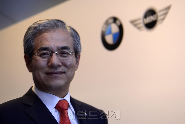 김효준 BMW코리아 사장. 박해묵 기자/mook@heraldcorp.com
김효준 BMW코리아 사장. 박해묵 기자/mook@heraldcorp.com