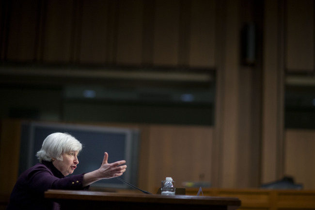 Janet Yellen, chair of the U.S. Federal Reserve.   Bloomberg
