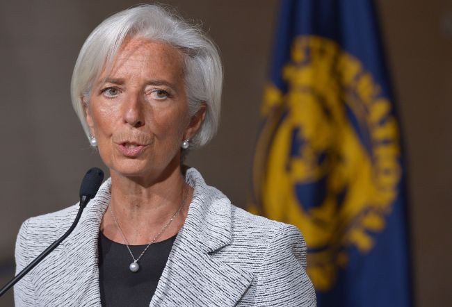 Christine Lagarde, managing director of the International Monetary Fund.   AFP-Yonhap