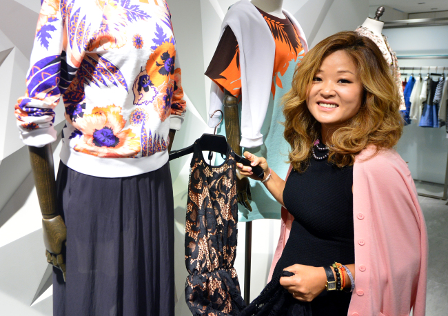 Jean Colin, merchandise director and senior vice president of The Galleria Department Store, poses for The Korea Herald on the second floor of the store’s West building on Friday.   Yoon Byung-chan/The Korea Herald