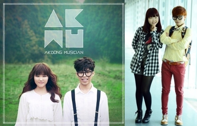 이수현(좌부터/가수/악동뮤지션),이찬혁(가수/악동뮤지션)
Brother-sister duo Akdong Musician, nicknamed AKMU, topped the country’s largest music chart for the fifth straight week, a significant streak in the idol-prevalent K-pop scene.
Lee Soo-hyun (left) and Lee Chan-hyuk of brother-sister duo Akdong Musician. (YG Entertainment)
