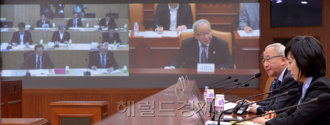 13일 오전 서울정부청사 영상회의실에서 서울청사-세종청사 영상 경제관계장관회의가 현오석 기획재정부장관 주재로 열렸다.<br />이상섭 기자. babtong@heraldcorp.com