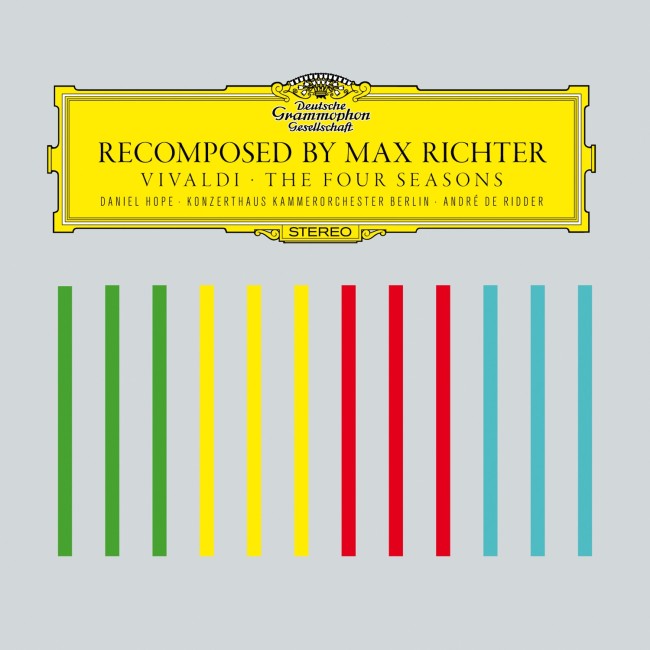 2012년 발매되어 평단의 극찬을 받은 막스 리히터(Max Richter)의 비발디 사계 재작곡 앨범 [Recomposed by Max Richter VIVALDI: THE FOUR SEASONS (리컴포즈드 바이 막스 리히터 – 비발디: 사계)]가 보너스 트랙이 추가되어 15일 재발매 된다.