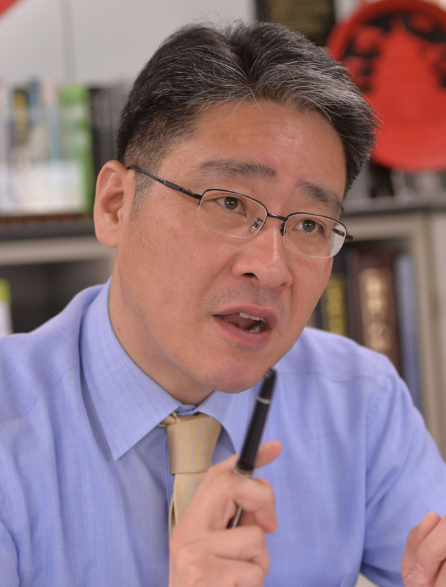 Park Chong-ryul.   Lee Sang-sub/The Korea Herald