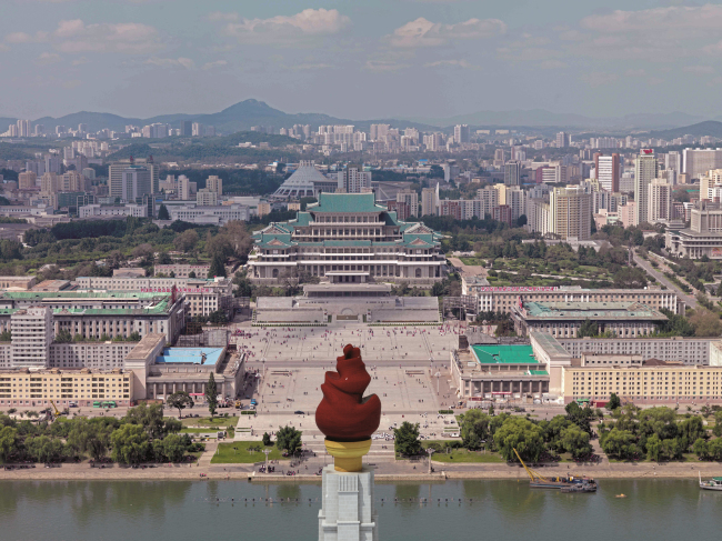 “Kim Il-sung Square, Pyongyang” by Philipp Meuser.   Philipp Meuser
