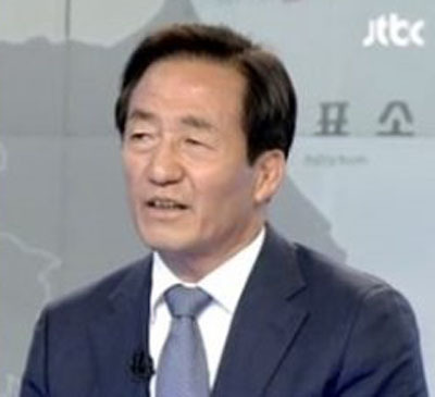 ▲정몽준 반값 등록금에 부정적(사진=JTBC)