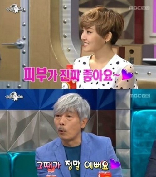 윤하(위부터/고윤하/가수/영화배우/위얼라이브),배철수(방송인/가수)
‘라디오스타’ 배철수가 윤하의 민낯을 극찬해 눈길을 끌었다.