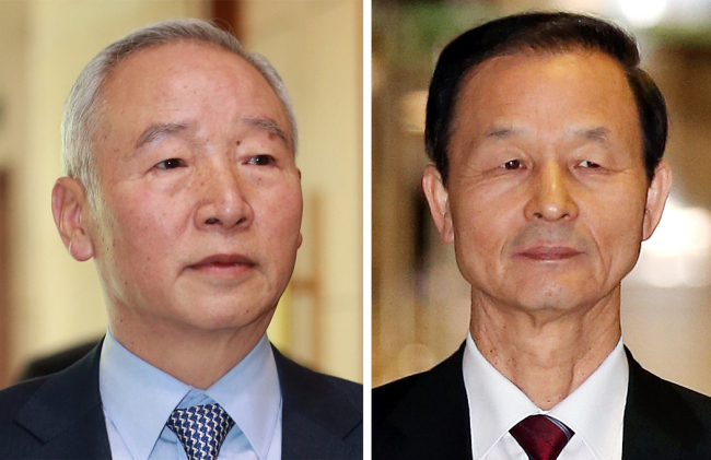 Nam Jae-joon and Kim Jang-soo