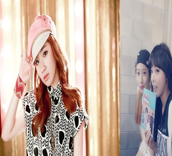 ▲홍진영 유나킴 응원 유나킴 YG 탈퇴 (사진=뮤직K엔터테인먼트/ 홍진영 트위터)