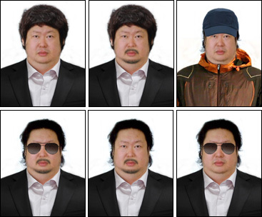 경찰청은 청해진 해운 경영비리 수사와 관련 수배 중인 유병언 전 세모그룹 회장과 장남 유대균 씨가 변장했을 가능성에 대비해 ‘변장시 예상모습’ 사진을 만들어 26일 배포했다.
경찰청 관계자는 “헤어스타일을 바꾸거나 수염을 기르는 등 간단한 변장만으로도 전체적 분위기가 많이 바뀔 수 있어 이를 대비한 자료를 만들었다”며 “변장 예상 모습을 참고해 시민들의 적극적 신고와 제보를 당부한다”고 밝혔다.
경찰청은 외근 경찰관들이 기존 수배전단지 외에 변장 예상모습도 함께 지참해 검문검색에 활용하도록 지시를 내렸다.