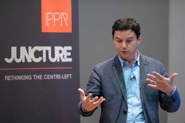 French economist Thomas Piketty.   AFP-Yonhap