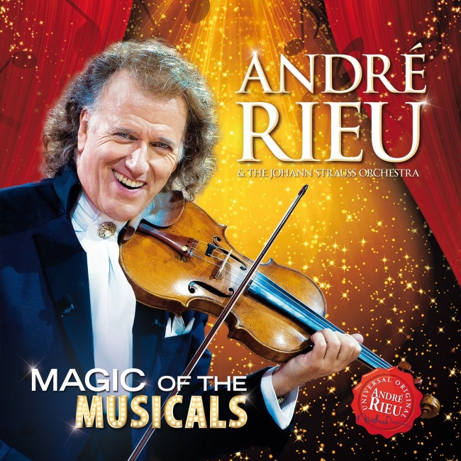 앙드레 류(Andre Rieu)의 뮤지컬 명곡 모음집[Magic of The Musicals]가 27일 발매된다.
이번 앨범 타이틀 [Magic of the Musicals]에서도 알 수 있듯이 그가 요한 슈트라우스 오케스트라(Johann Strauss Orchestra)와 함께 연주한 뮤지컬 곡들을 공연 실황과 스튜디오 버전들 중에서 선별한 20곡의 트랙들로 채워놓은 컴필레이션 음반이다. 이번 앨범은 팝이나 락, 뮤지컬, 오페라, 이탈리아 민요, 샹송을 비롯한 모든 종류의 대중음악들과 유명 관현악 작품들을 한데 어우러져있다.