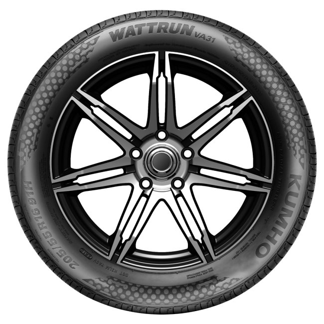 Kumho Tire Wattrun
Kumho Tires’ electric car tire WATTRUN.   Kumho Tires