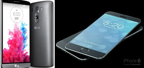 ▲ LG G3 스펙 디자인 공개