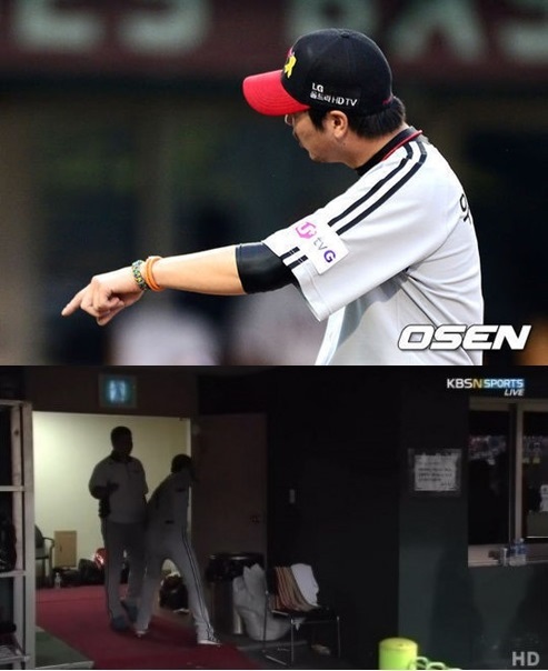 우규민(야구선수/LG트윈스투수)
LG트윈스의 투수 유규민이 오지환의 실책으로 강판된 후 글러브와 물병을 집어 던지며 불만을 표출했다.