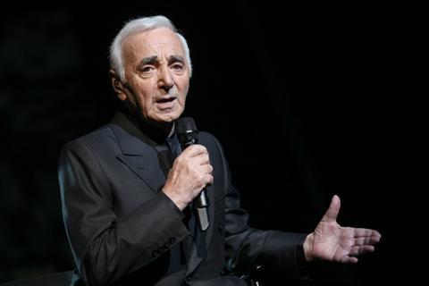 Charles Aznavour.   AFP