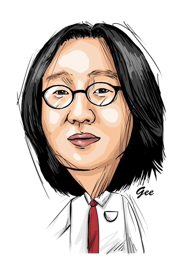 Hur Min.   Illustration by Park Gee-young