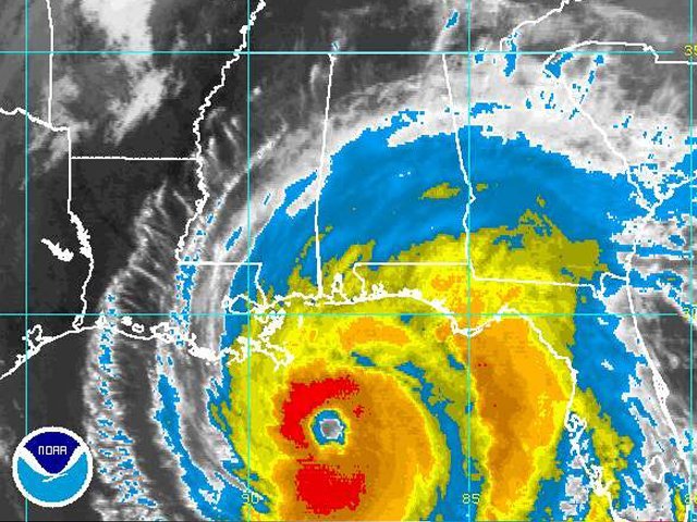 Radar image of Hurricane Ivan   MCT