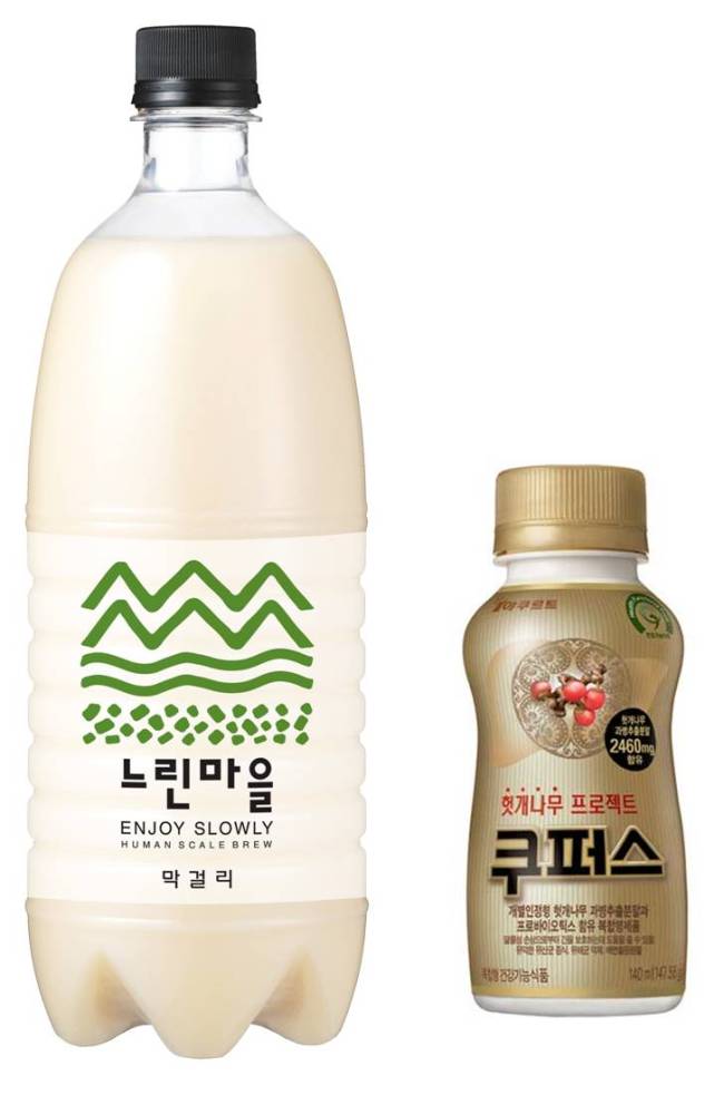 웰빙 믹싱주의 대표주자는 배상면주가의 ‘느린마을막걸리’와 한국야쿠르트의 ‘쿠퍼스’ 발효유를 섞어 마시는 ‘느막퍼주’다. ‘느막퍼주’는 건강에 좋은 막걸리와 발효유의 조합인 데다 알코올 도수가 낮고 새콤한 맛까지 느낄 수 있어 등산객의 등정주나 골퍼의 갈증해소용 술로 인기다.