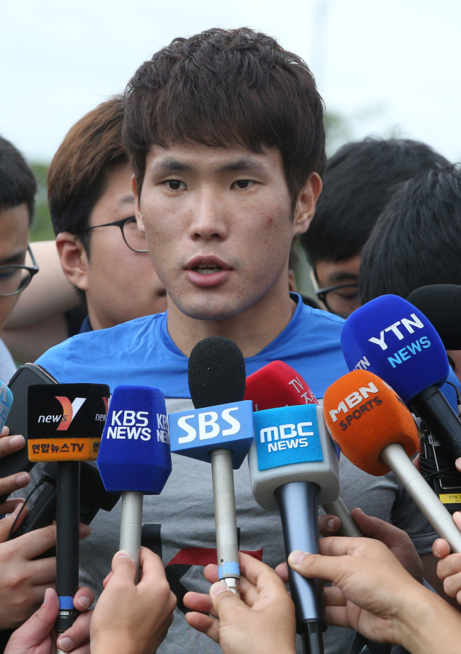 Midfielder Han Kook-young   Yonhap